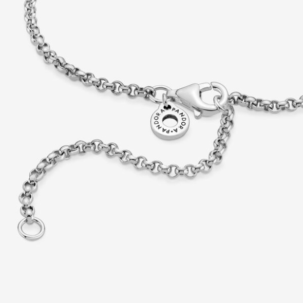 Rolo Chain Necklace Pandora CA Sterling Silver