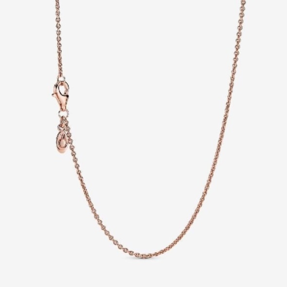 Rose Classic Cable Chain Necklace Pandora CA