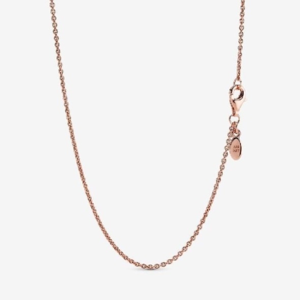 Rose Classic Cable Chain Necklace Pandora CA