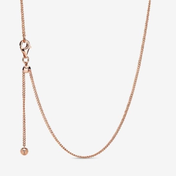 Rose Curb Chain Necklace Pandora CA