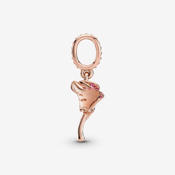 Rose Flower Dangle Charm-Final Sale Pandora CA