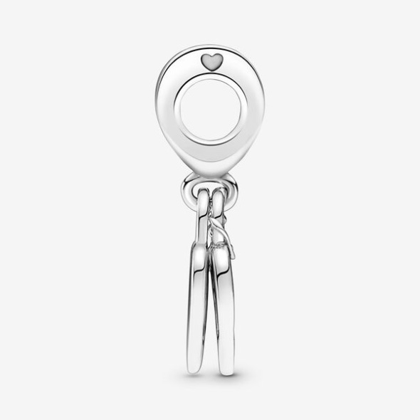 Rose Heart Padlock Dangle Charm Pandora CA