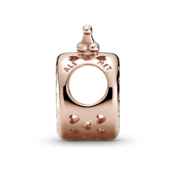 Rose Signature Small Crown O Charms Pandora CA