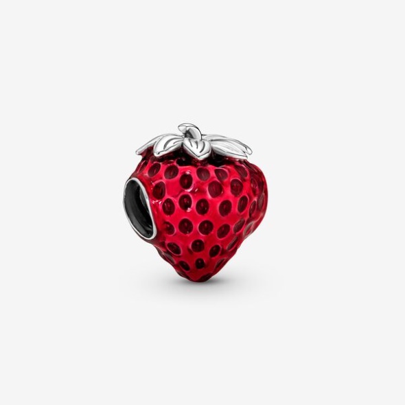 Seeded Strawberry Fruit Charm Pandora CA