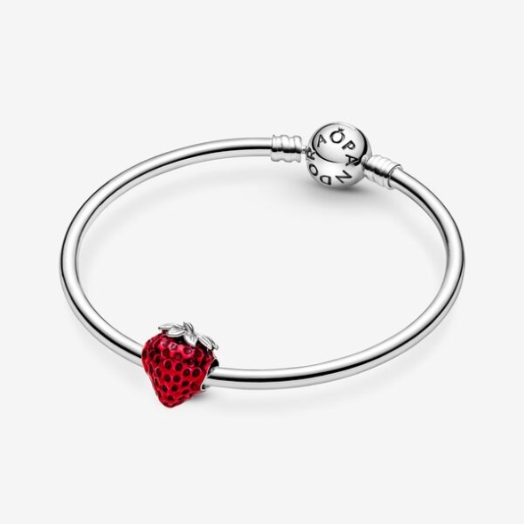 Seeded Strawberry Fruit Charm Pandora CA
