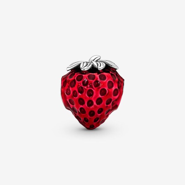 Seeded Strawberry Fruit Charm Pandora CA