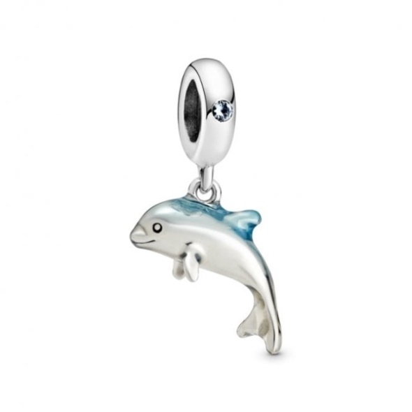Shimmering Dolphin Dangle Charms Pandora CA