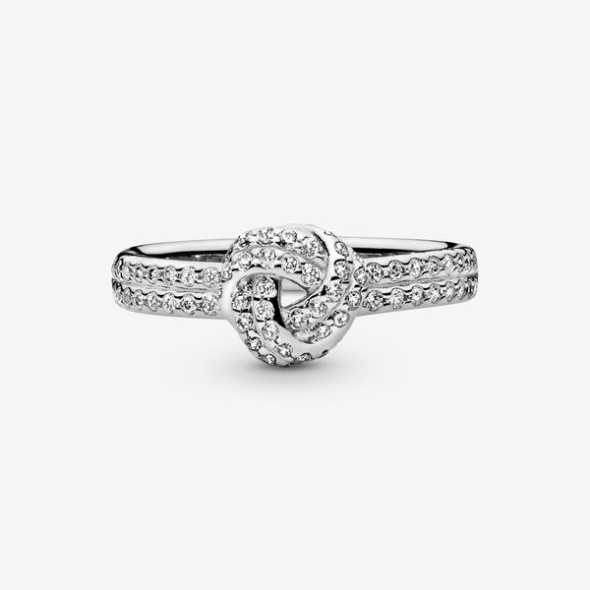 Shimmering Knot Ring-Final Sale Pandora CA