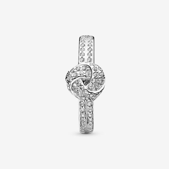 Shimmering Knot Ring-Final Sale Pandora CA