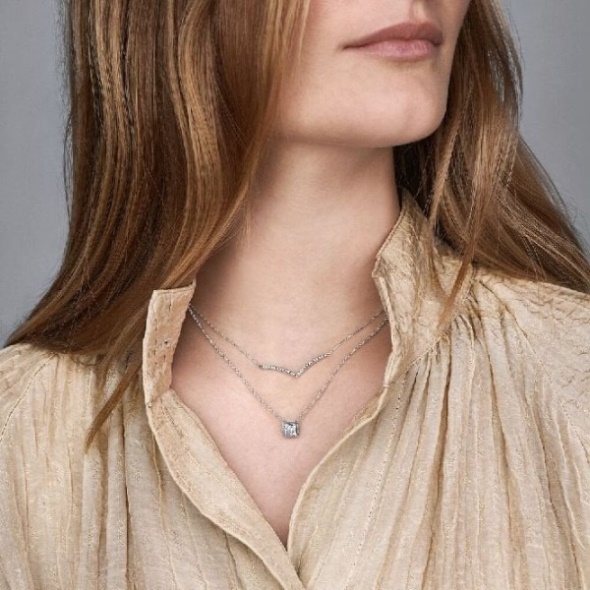 Shimmering Wish Necklace Pandora CA