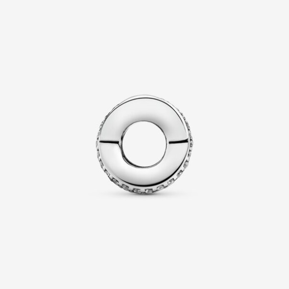 Sparkling And Polished Lines Spacer Charm Pandora CA