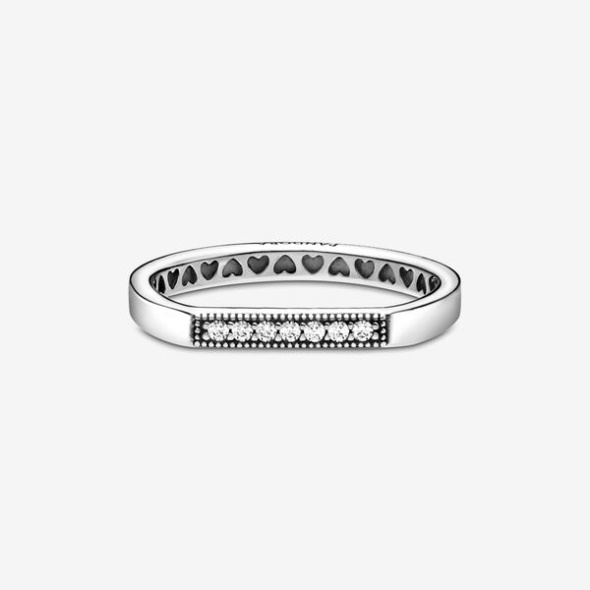 Sparkling Bar Stacking Ring Pandora CA