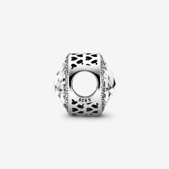 Sparkling Clear Charm Pandora CA Sterling Silver