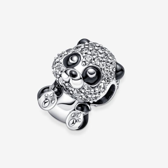 Sparkling Cute Panda Charm Pandora CA