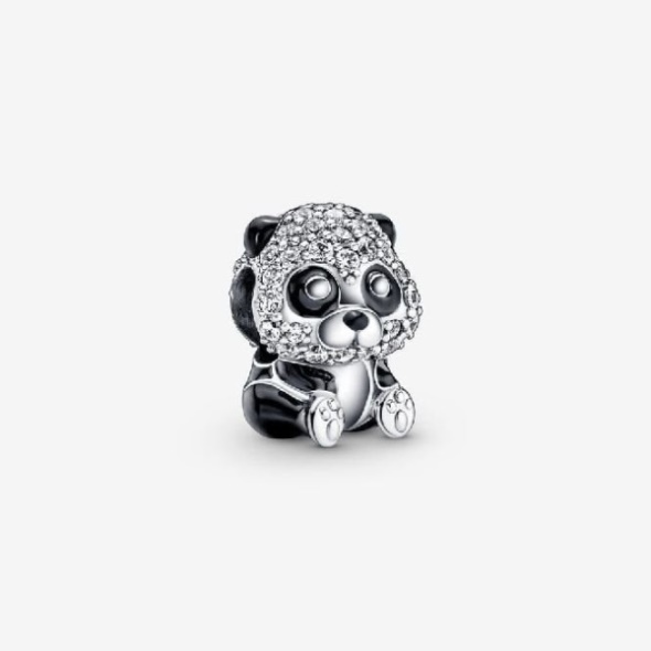 Sparkling Cute Panda Charm Pandora CA