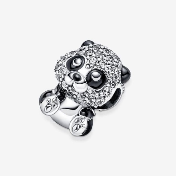 Sparkling Cute Panda Charm Pandora CA