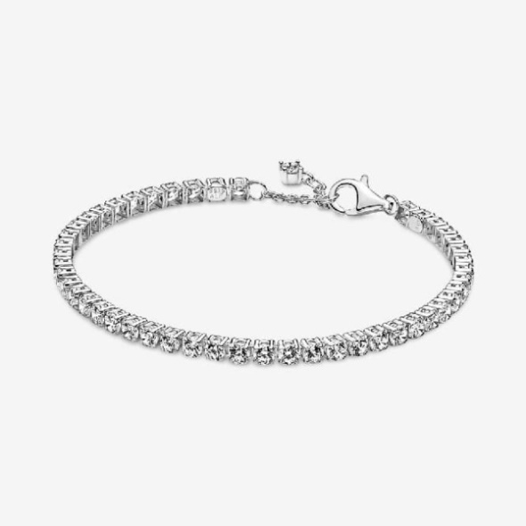 Sparkling Pandora CA Tennis Bracelet