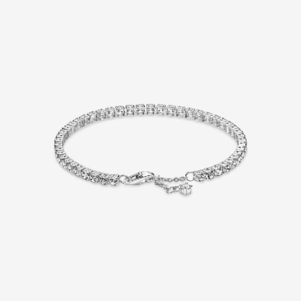 Sparkling Pandora CA Tennis Bracelet