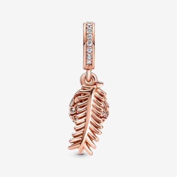 Sparkling Pine Cone Dangle Charm-Final Sale Pandora CA