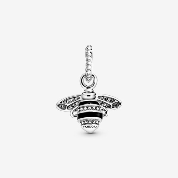 Sparkling Queen Bee Pendant Pandora CA