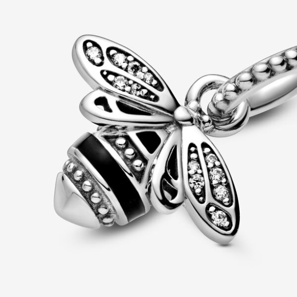 Sparkling Queen Bee Pendant Pandora CA