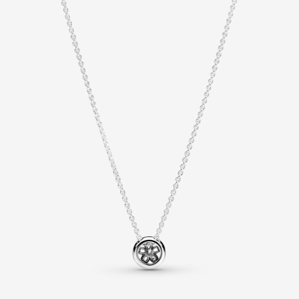 Sparkling Snowflake Collier Necklace Pandora CA