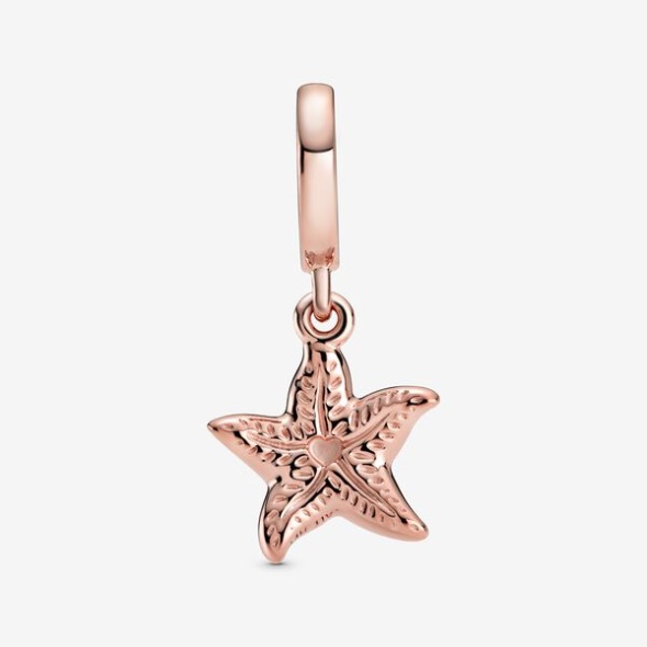 Sparkling Starfish Dangle Charm Pandora CA