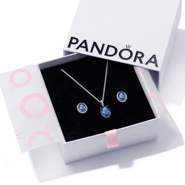 Sparkling Statement Halo Jewelry Gift Set Pandora CA