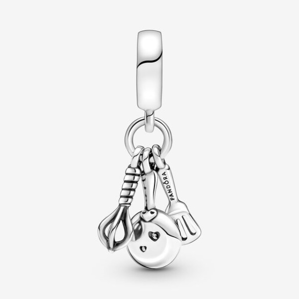 Spatula Frying Pan Whisk Dangle Charm Pandora CA