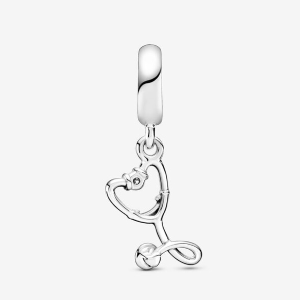 Stethoscope Heart Dangle Charm Pandora CA
