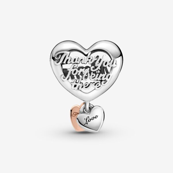 Thank You Mum Heart Charm Pandora CA