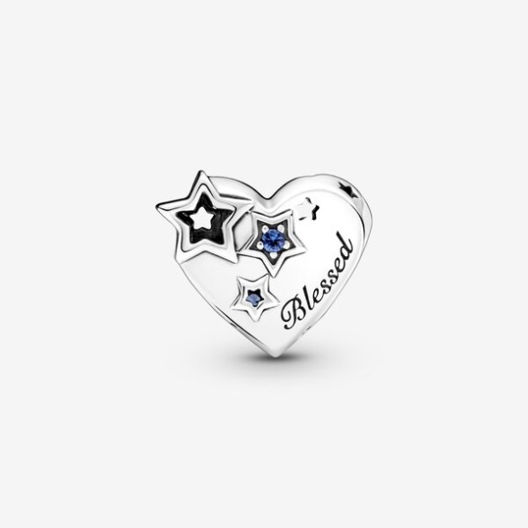 Thankful Heart Stars Charm Pandora CA