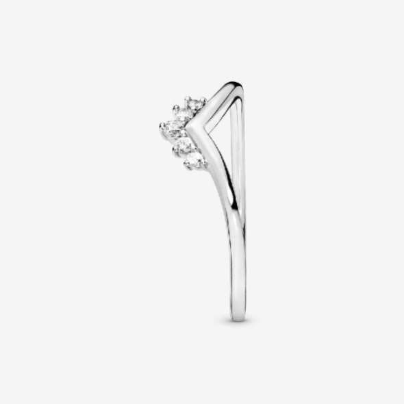 Tiara Pandora CA Brand Wishbone Ring