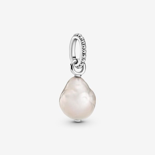 Treated Freshwater Cultured Baroque Pearl Pendant Pandora CA