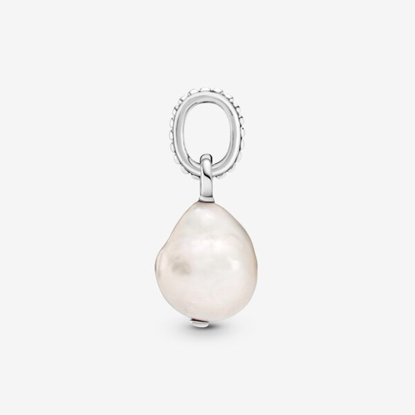 Treated Freshwater Cultured Baroque Pearl Pendant Pandora CA