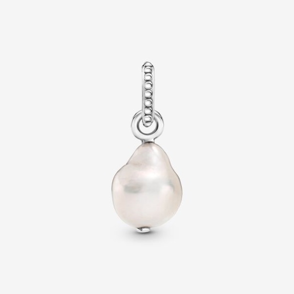 Treated Freshwater Cultured Baroque Pearl Pendant Pandora CA