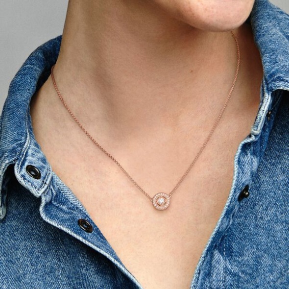 Vintage Circle Collier Necklace Pandora CA