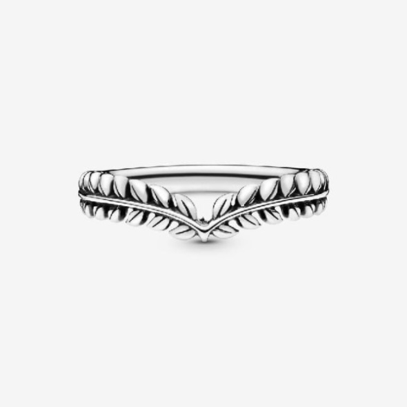 Wheat Pandora CA Grains Wishbone Ring