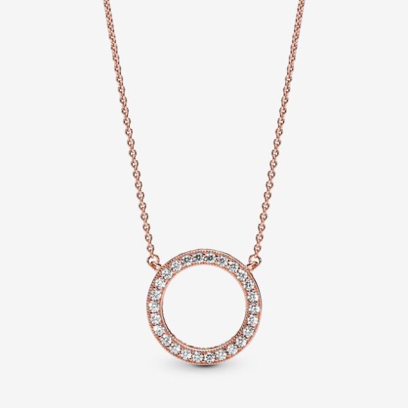 Circle Of Sparkle Pandora CA Necklace