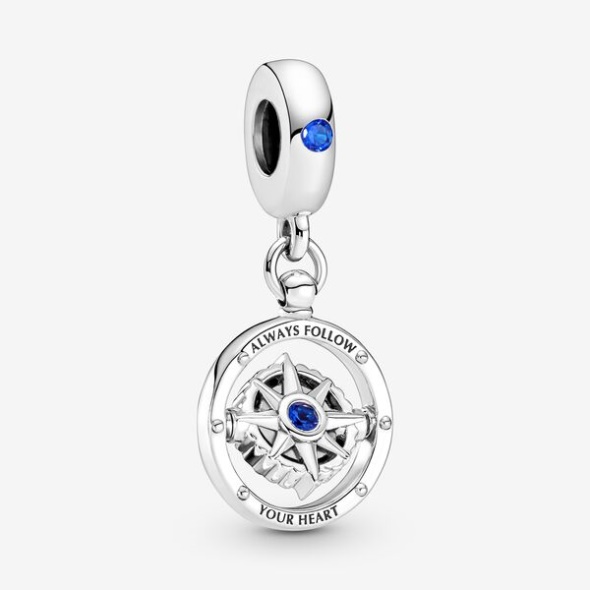 Spinning Compass Dangle Charm Pandora CA