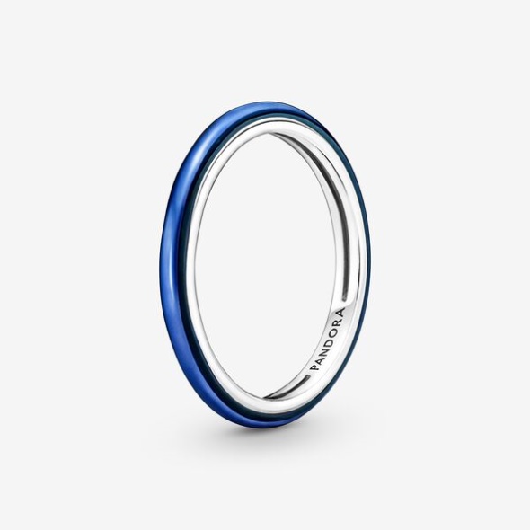 Pandora CA Me Electric Blue Ring