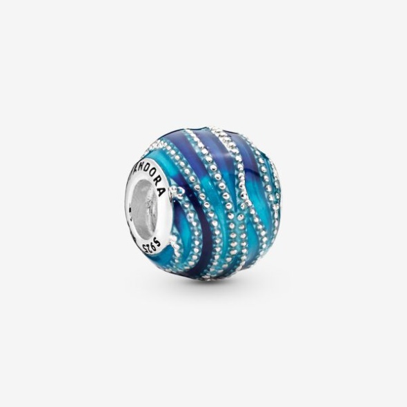 Blue Wave Charm Pandora CA