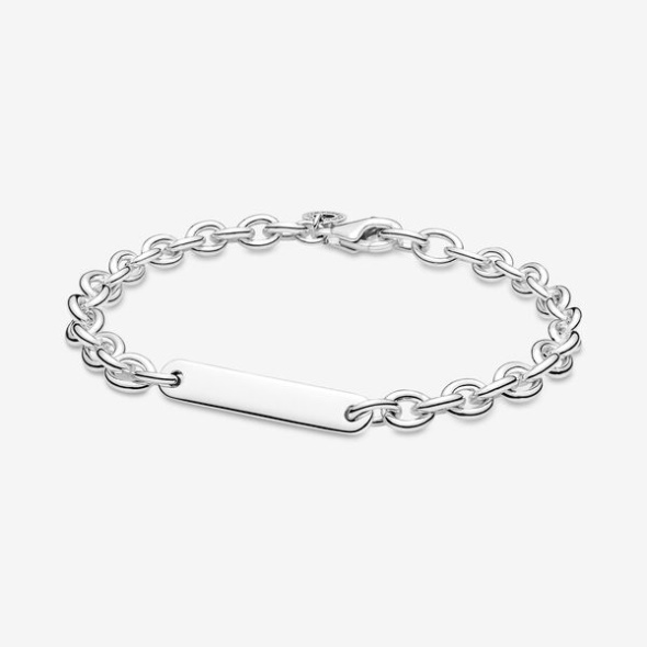 Engravable Bar Link Bracelet Pandora CA