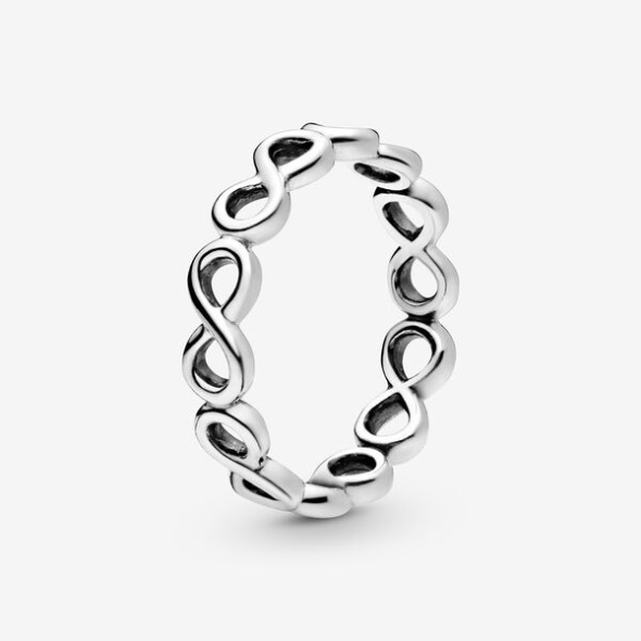 Simple Infinity Band Ring Pandora CA