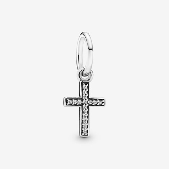 Sparkling Cross Dangle Charm Pandora CA