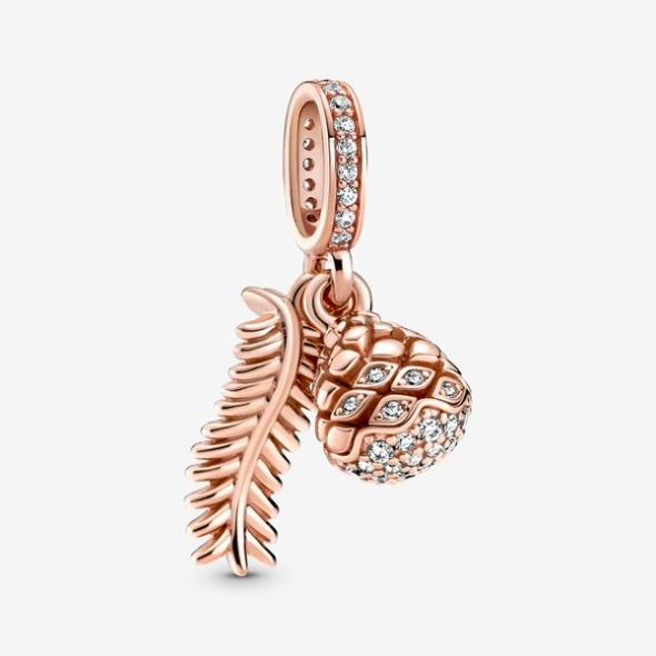 Sparkling Pine Cone Dangle Charm-Final Sale Pandora CA