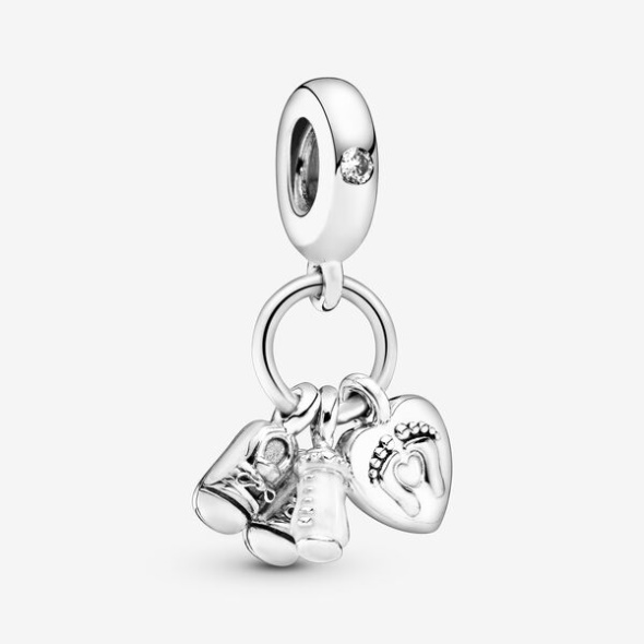 Baby Bottle And Shoes Dangle Charm Pandora CA