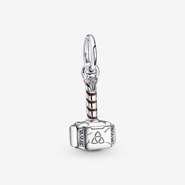 Marvel The Avengers Thor's Hammer Dangle Charm Pandora CA