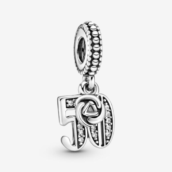 50th Celebration Dangle Charm Pandora CA