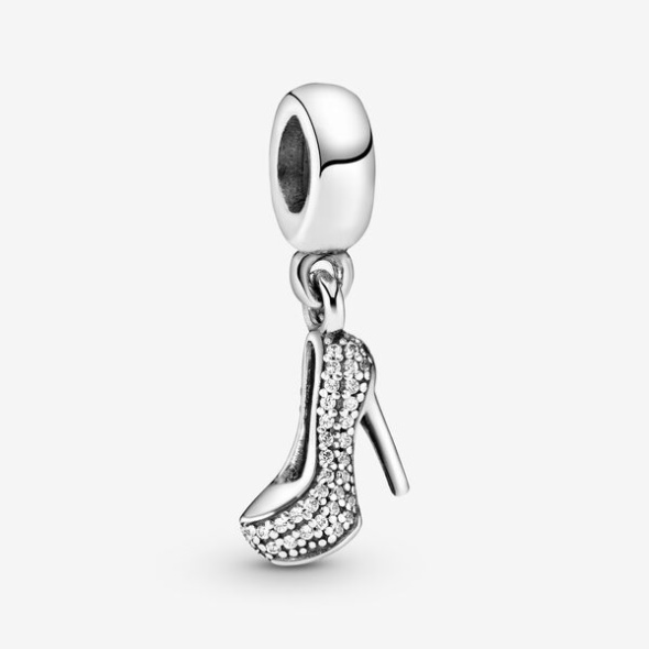 Pave Stiletto Shoe Dangle Charm Pandora CA